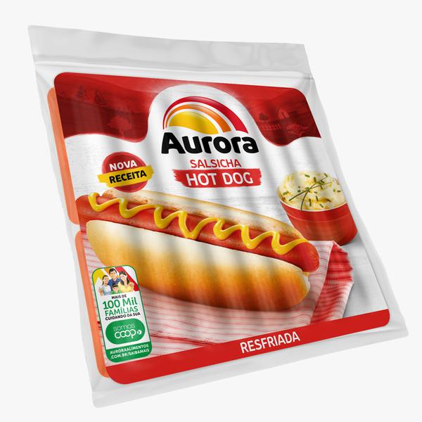 SALSICHA AURORA 500G HOT DOG