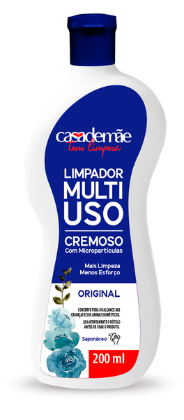 SAPONÁCEO CASA DE MÃE 200ML CREMOSO ORIGINAL