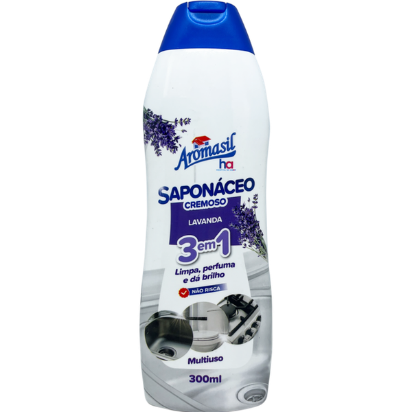 SAPONÁCEO AROMASIL 300ML CREMOSO LAVANDA