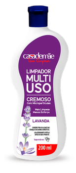 SAPONÁCEO CASA DE MÃE 200ML CREMOSO LAVANDA