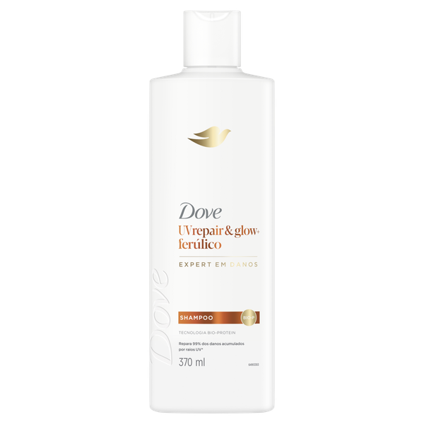 SHAMPOO DOVE 370ML REPAIR GLOW/FERULICO