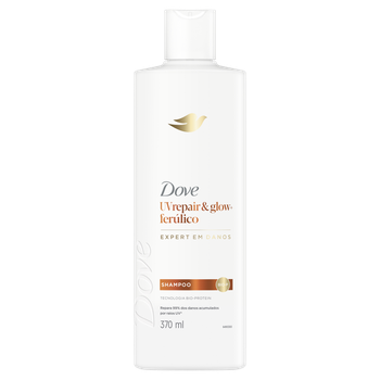 SHAMPOO DOVE 370ML REPAIR GLOW/FERULICO