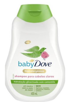 SHAMPOO DOVE BABY 400ML CABELO CLAROS