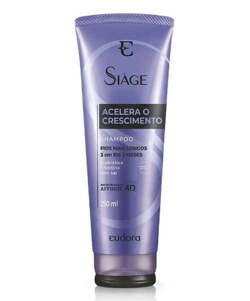 SHAMPOO EUDORA SIAGE 250ML AC.CRESCIMENTO