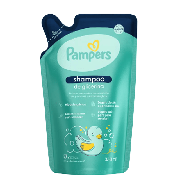 SHAMPOO PAMPERS 350ML REFIL GLICERINA