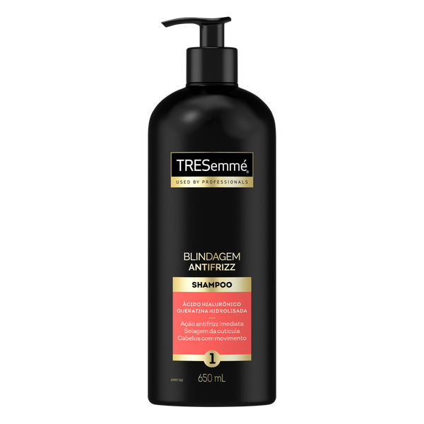 SHAMPOO TRESEMME 650ML BLINDAGEM ANTIFRIZZ