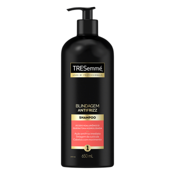 SHAMPOO TRESEMME 650ML BLINDAGEM ANTIFRIZZ