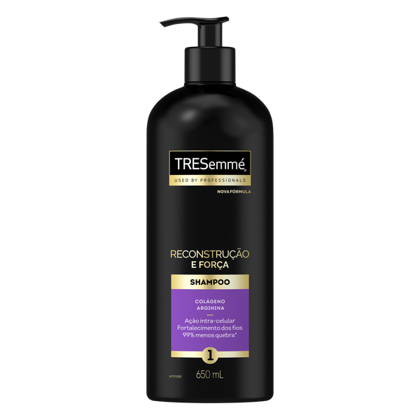 SHAMPOO TRESEMME 650ML RECONSTRUÇÃO/FORÇA