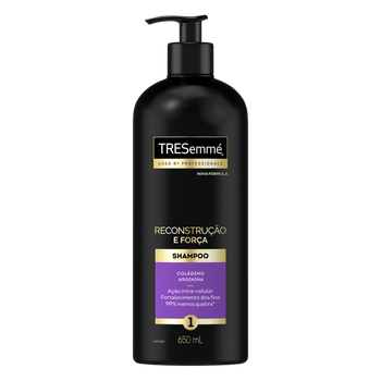 SHAMPOO TRESEMME 650ML RECONSTRUÇÃO/FORÇA