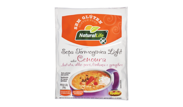 SOPA NATURAL LIFE 20G TERMOGÊNICA S/GLÚTEN CARNE