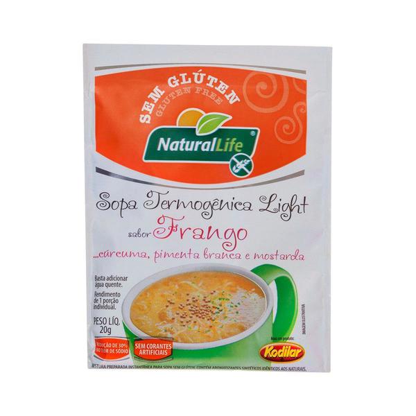 SOPA NATURAL LIFE 20G TERMOGÊNICA S/GLÚTEN FRANGO