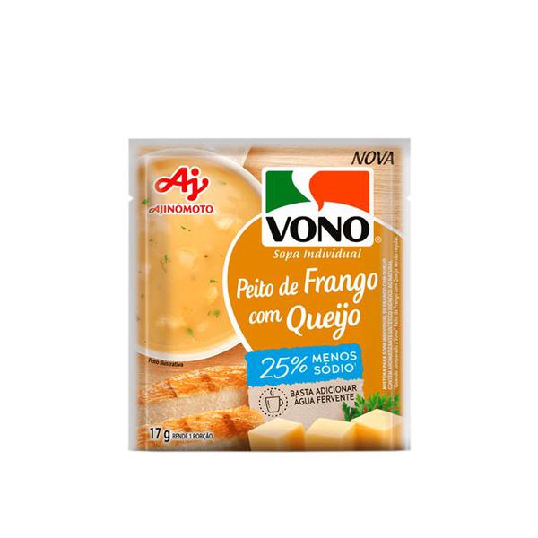 SOPA VONO 17G MENOS SÓDIO FRANGO C/QUEIJO