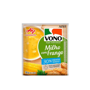 SOPA VONO 17G MENOS SODIO MILHO C/FRANGO