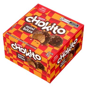SORVETE NESTLE 78G MINI BITES CHOKITO