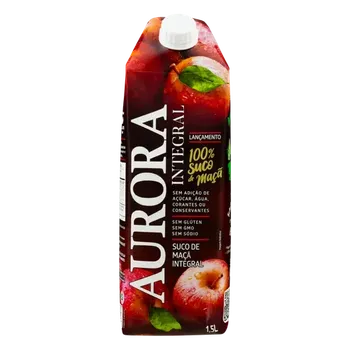 SUCO AURORA 1,5L TP INTEGRAL MAÇÃ