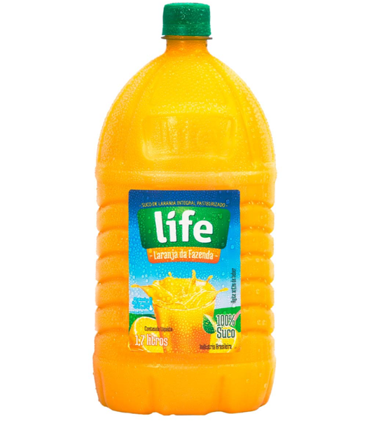 SUCO LIFE 1,7L INTEGRAL LARANJA