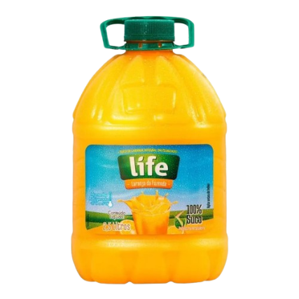SUCO LIFE 2,5L LARANJA