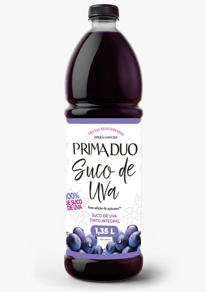 SUCO PRIMA DUO UVA 1,350L INTEGRAL TINTO