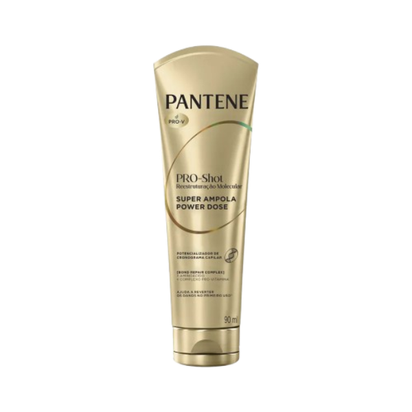 SUPER AMPOLA PRO SHOT PANTENE 90ML RECONSTRUTURAÇÃO MOLECULAR
