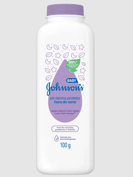 TALCO JOHNSONS BABY 100G HORA DO SONO