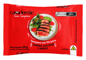 TEMPERO CASA DE MÃE 50G PÓ CARNE