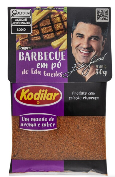 TEMPERO KODILAR 50G BARBECUE PÓ