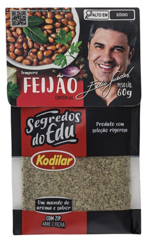 TEMPERO KODILAR 60G EDU GUEDES FEIJÃO