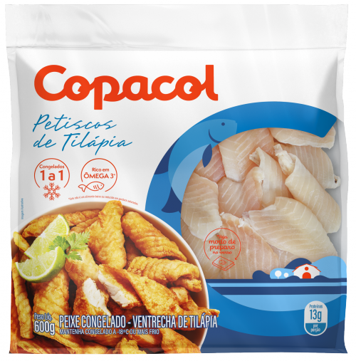 TILÁPIA COPACOL 600G PETISCO