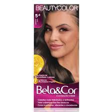 TINTURA BELA&COR MINI KIT 5.0 CASTANHO CLARO