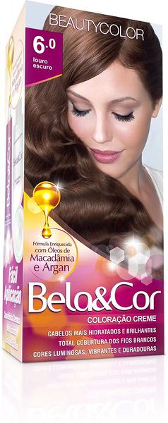 TINTURA BELA&COR MINI KIT 6.0 LOURO ESCURO