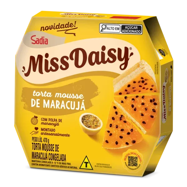 TORTA MOUSSE SADIA 470G MARACUJÁ
