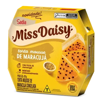 TORTA MOUSSE SADIA 470G MARACUJÁ