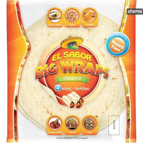TORTILHAS EL SABOR 245G ORIGINAL