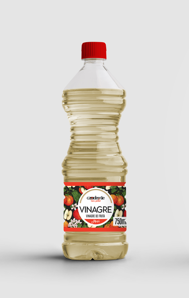 VINAGRE CASA DE MÃE 750ML MAÇÃ