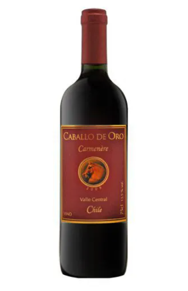 VINHO CHILENO CABALLO DE ORO 750ML CARMENERE