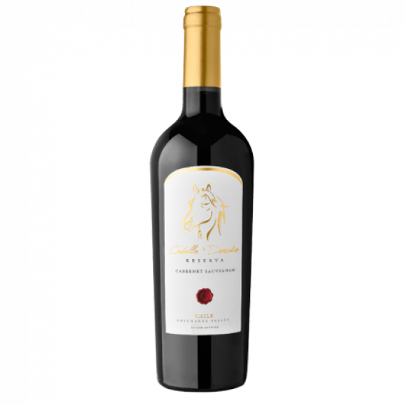 VINHO CHILENO CABALLO DORADO 750ML CLAS CABERNET SAUVIGNON