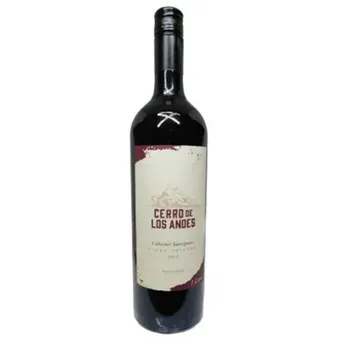 VINHO CHILENO CERRO LOS ANDES 750ML CABERNET SAUVIGNON