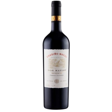 VINHO CHILENO DON MATIAS 750ML RESERVA CABERNET SAUVIGNON