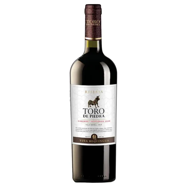 VINHO CHILENO TORO DE PIEDRA RESERVA 750ML CABERNET SAUVIGNON