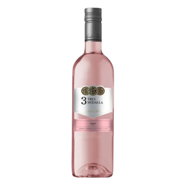 VINHO CHILENO TRES MEDALLAS SWEET 750ML ROSE