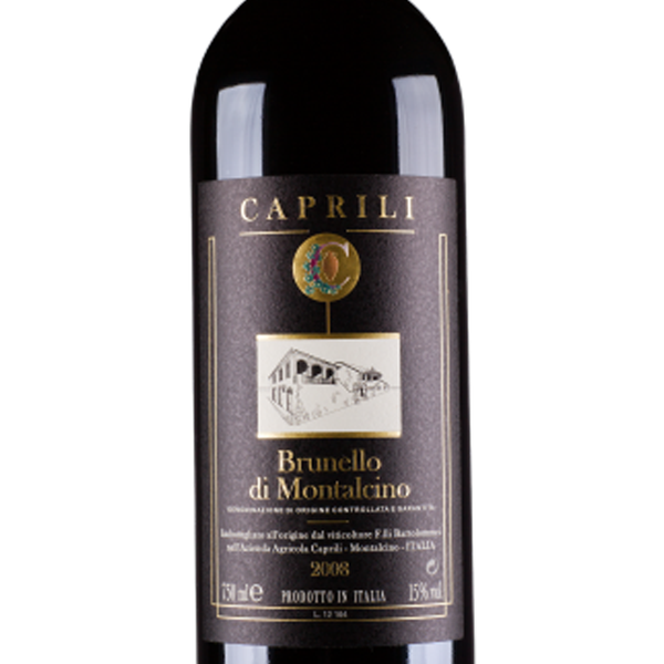 VINHO ITALIANO CAPRILI BRUNELLO 750ML