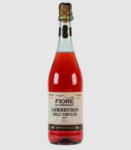 VINHO ITALIANO FIORI CREMONA LAMBRUSCO 750ML ROSE