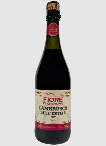 VINHO ITALIANO FIORI CREMONA LAMBRUSCO 750ML TINTO