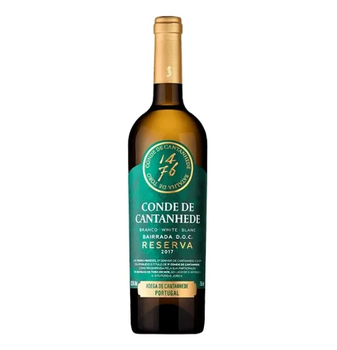 VINHO PORTUGUÊS CONDE CANTANHEDE 750ML RESERVA BRANCO