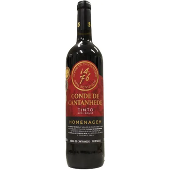 VINHO PORTUGUÊS CONDE DE CANTANHEDE.750ML TINTO