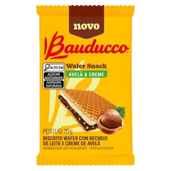 WAFER BAUDUCCO 20G AVELA/CREME