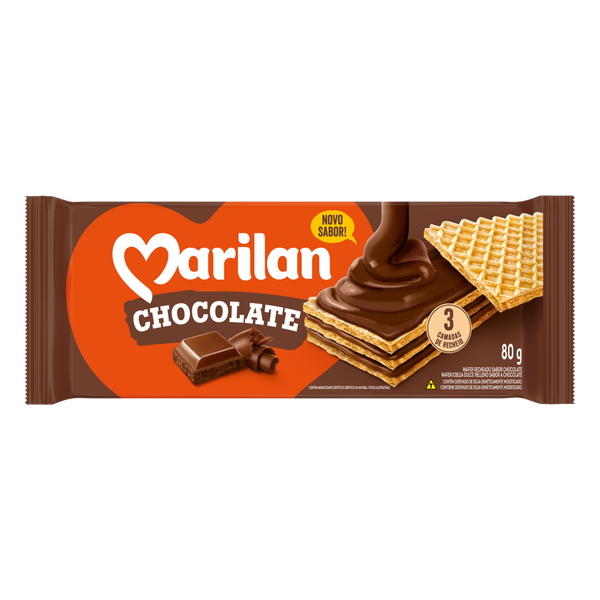 WAFER MARILAN 80G CHOCOLATE
