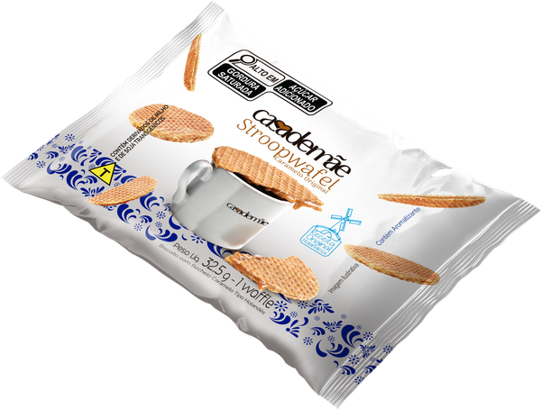 WAFER STROOPWAFEL CASA DE MÃE 32,5G