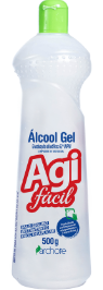 ALCOOL GEL AGIFACIL 62° 500G