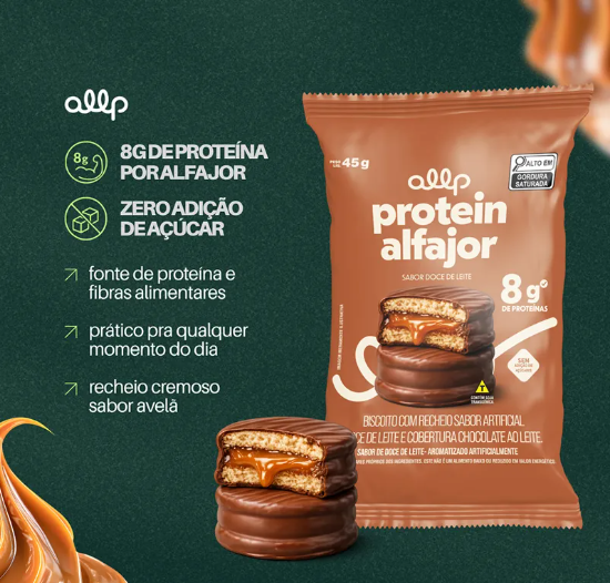 ALFAJOR ALLP 45G DOCE DE LEITE